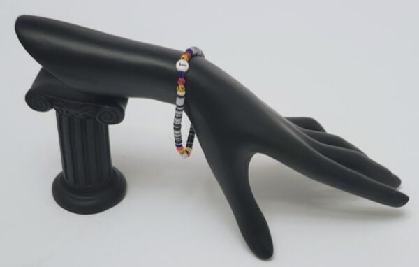 Pearl bracelet-Black & White